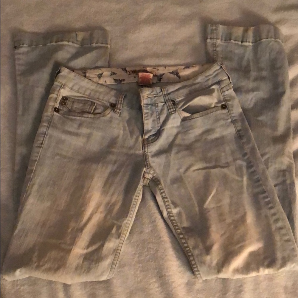 YMI lightwash lowrise y2k jeans